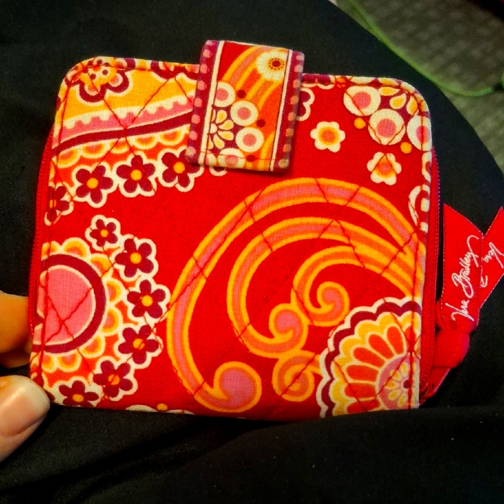 Colorful Quilted Wallet